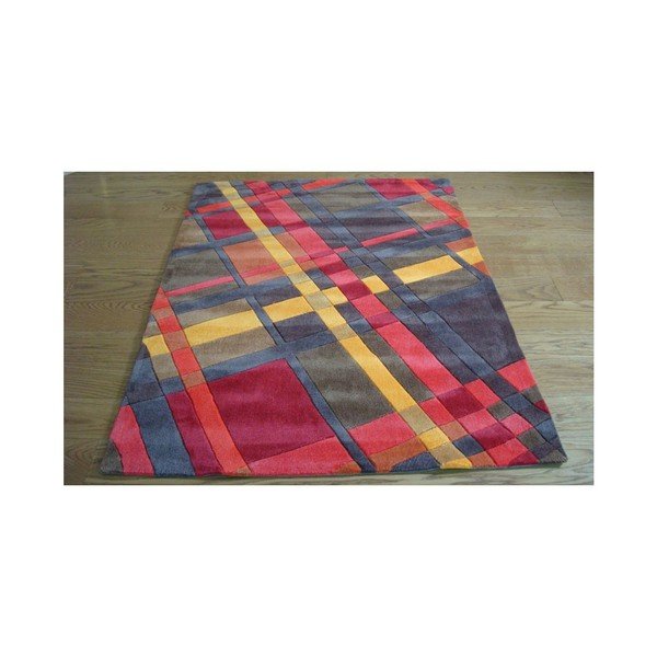 Koberec Plaid Orange, 80 x 150 cm-image-1