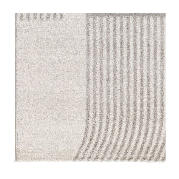 Koberec vo svetlosivej a slonovinovej farbe 200x290 cm Flora – Universal-image-3