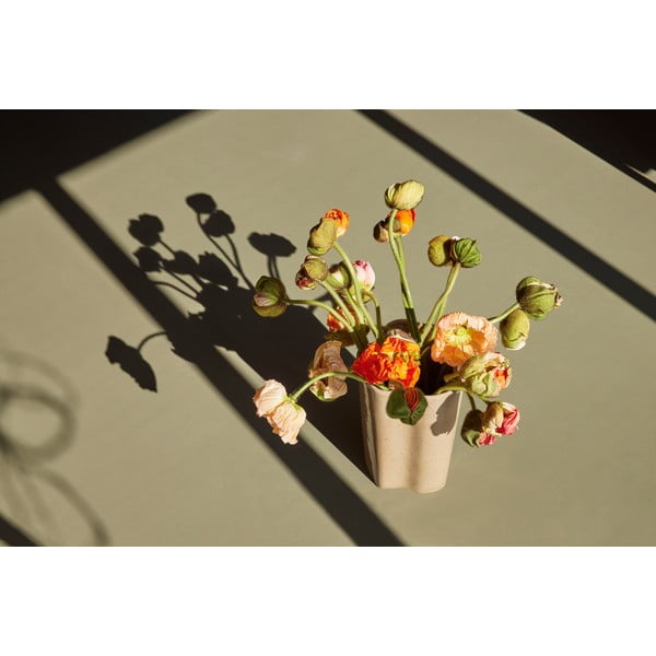 Béžová keramická váza (výška 30 cm) Sapo – Hübsch-image-4