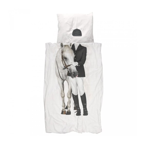 Bavlnené obliečky na jednolôžko Snurk Amazone, 140 × 200 cm