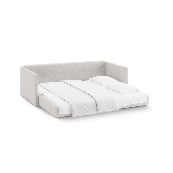 Béžová ženilková rozkladacia pohovka 209 cm Shannon – Cosmopolitan Design-image-3