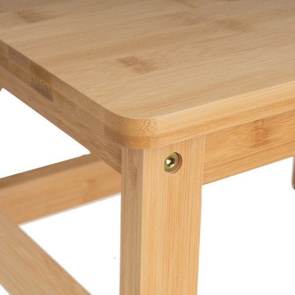 Bambusová stolička v prírodnej farbe – Casa Selección-image-1