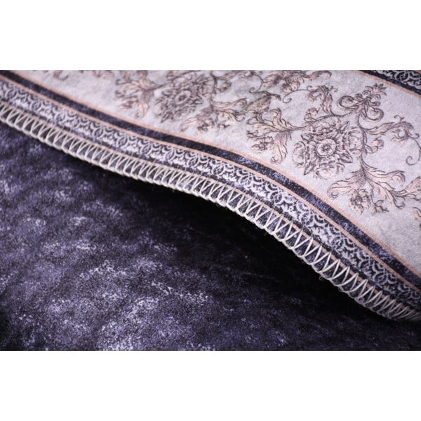 Tmavomodrý behúň Vitaus Ava, 80 x 200 cm-image-1