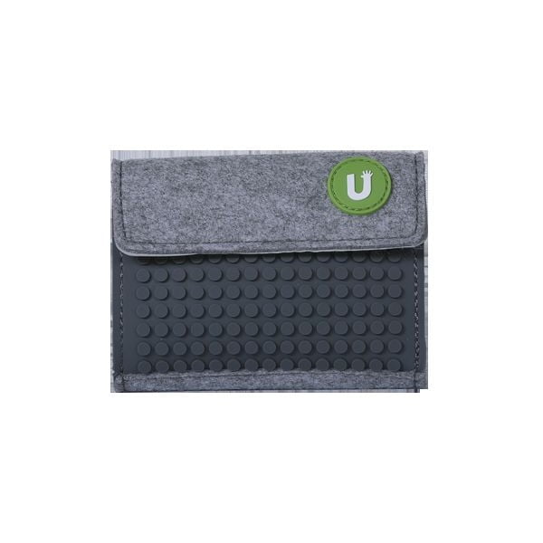 Pixelová peňaženka grey/grey
