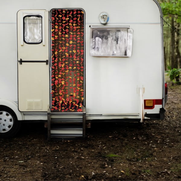 Červený záves do dverí 90x190 cm Indian Summer – Maximex-image-2