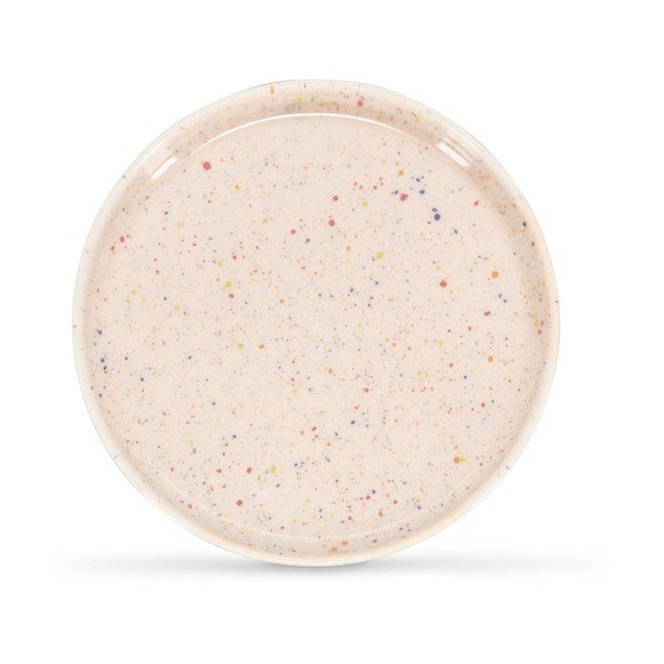 Béžový porcelánový tanier ø 25 cm Fika – ONA
