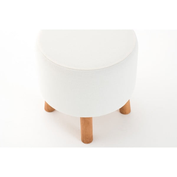 Biely taburet Silindir – Balcab Home-image-3