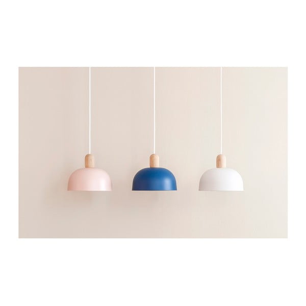 Modré závesné svietidlo HARTÔ Nina-image-1