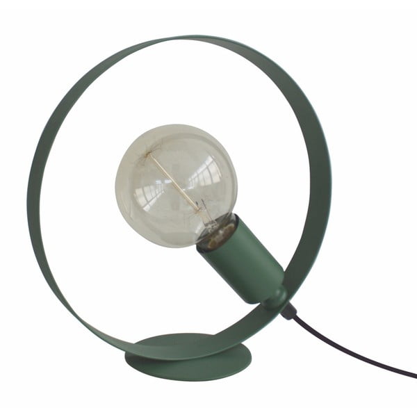 Zelená stolová lampa Opjet Paris Cercle