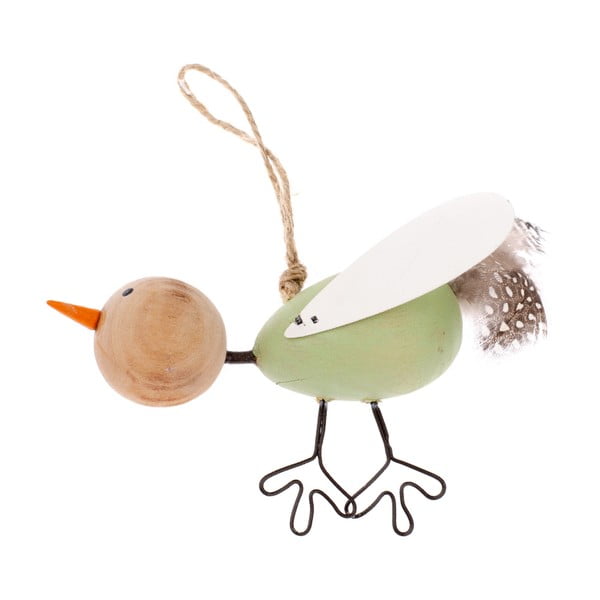 Drôtený dekoratívny závesný vtáčik Dakls Bird Uno