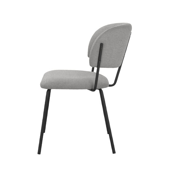 Sivé jedálenské stoličky v súprave 2 ks Claudia – Støraa-image-2