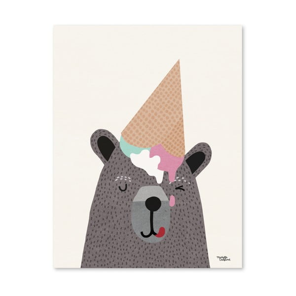 Plagát Michelle Carlslund I Love Ice Cream, 50 x 70 cm