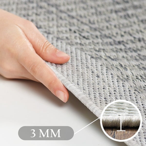 Sivý vonkajší koberec 80x150 cm Giza – Ayyildiz Carpets-image-4