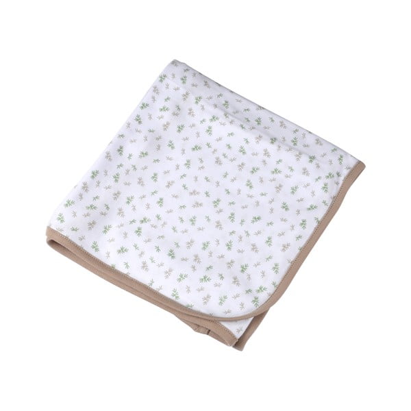 Biela bavlnená detská deka 75x75 cm Koala – Bébé Douceur