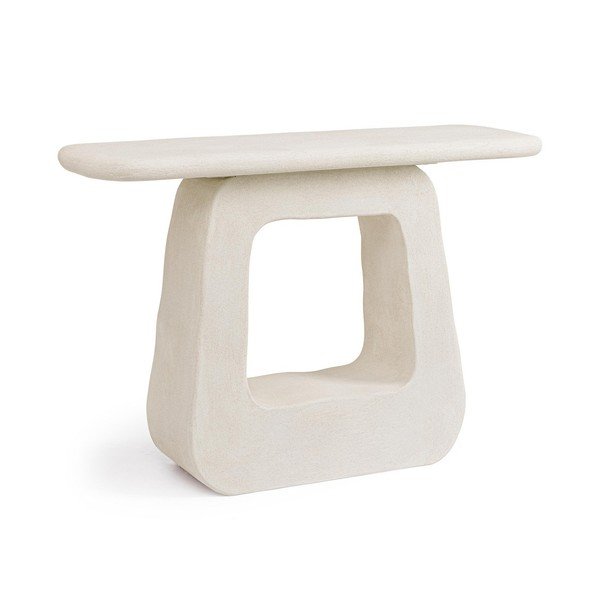 Krémovobiely konzolový stolík 38x120 cm Albin – Bizzotto