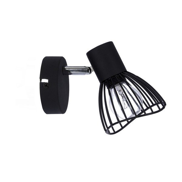 Čierne nástenné svietidlo Fly – Candellux Lighting-image-2