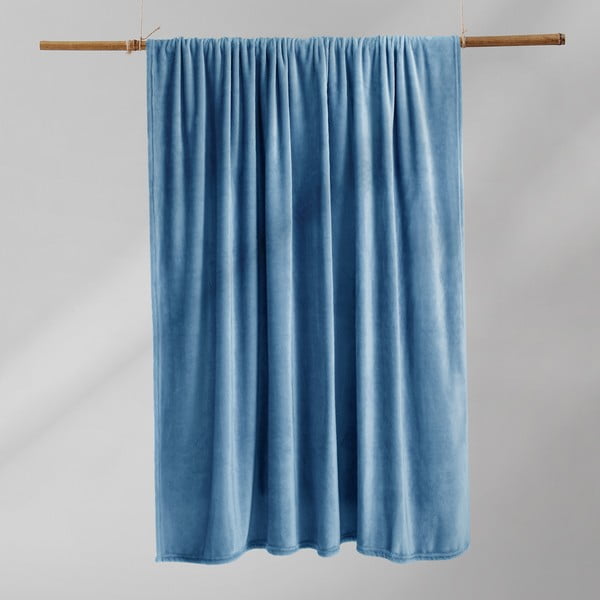 Tmavomodrá deka z mikrovlákna DecoKing Mic, 160 x 210 cm-image-3