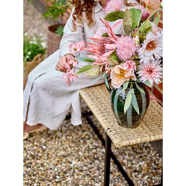 Ratanová záhradná lavica v prírodnej farbe Adilly – Bloomingville-image-4