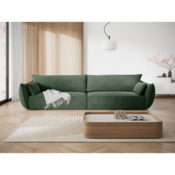 Tmavozelená pohovka 248 cm Vanda - Mazzini Sofas-image-1