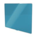Modrá sklenená magnetická tabuľa Leitz Cosy, 60 x 40 cm