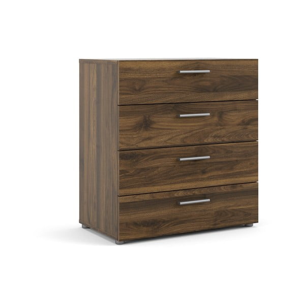 Komoda v dekore orechového dreva Tvilum Pepe, 80 x 68 cm-image-3