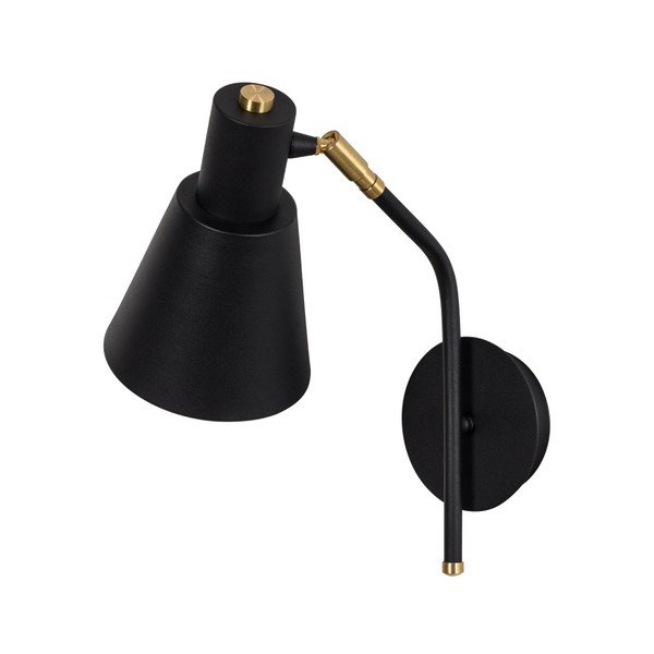 Čierne nástenné svietidlo Xilof Wall Lamp Tanaro-image-2
