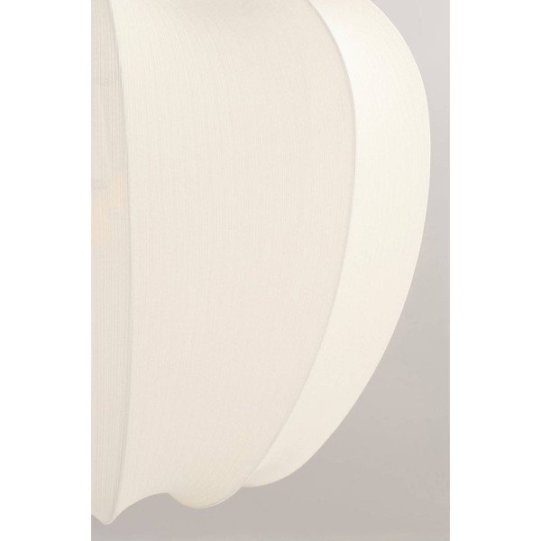 Krémovobiele látkové stropné svietidlo ø 50 cm Pion – Jotex-image-3