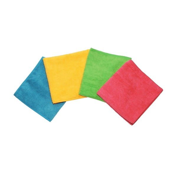 Handričky v súprave 4 ks z mikrovlákna Colors – Vileda-image-3