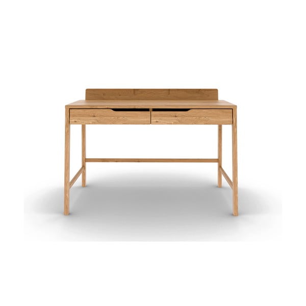 Pracovný stôl z dubového dreva 65x120 cm Twig – The Beds