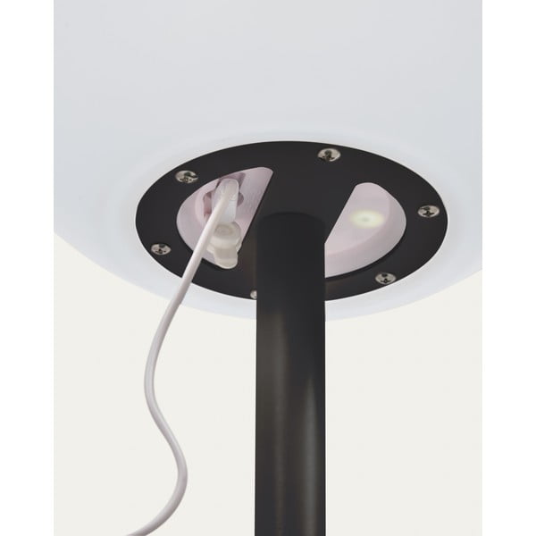 LED stojacie solárne vonkajšie svietidlo na diaľkové ovládanie ø 20 cm Dinesh – Kave Home-image-4