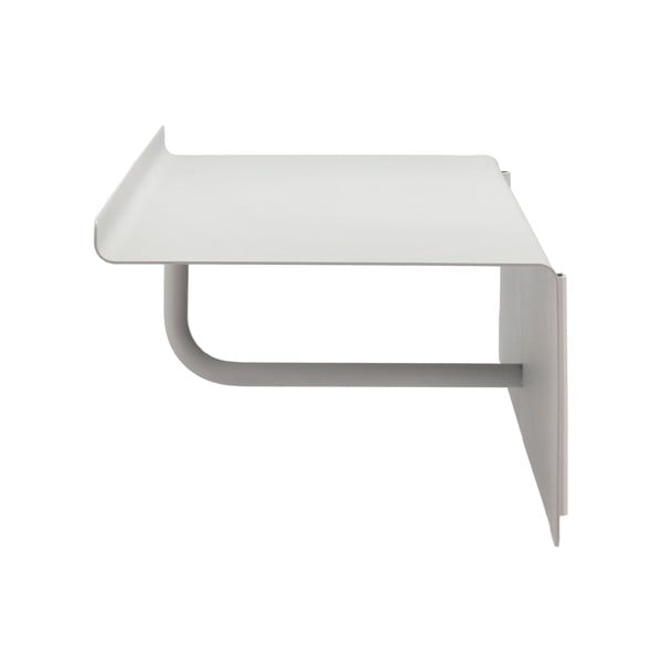 Svetlosivý oceľový nástenný vešiak s poličkou 21,5 cm A-Coat – Zone-image-4