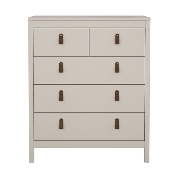 Sivobéžová komoda 82x99x38 cm Madrid – Tvilum