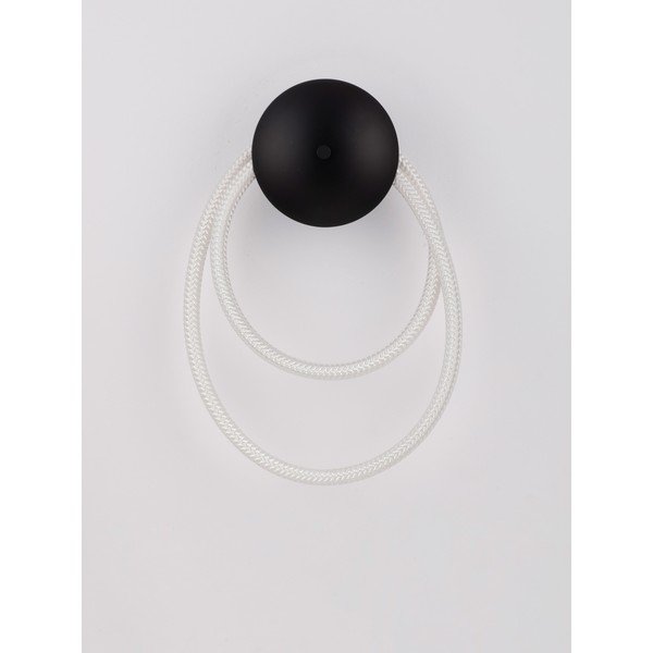 Biele/matne čierne oceľové LED nástenné svietidlo Ilane – Nova Luce-image-3