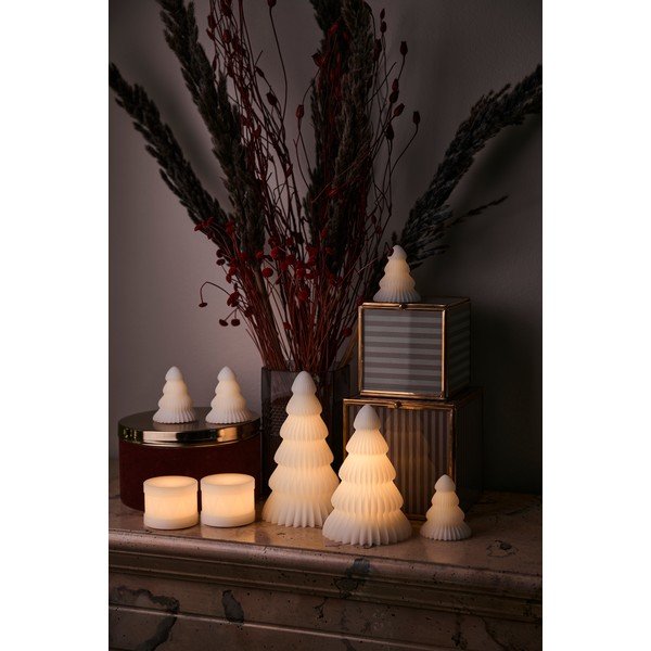 Biela svetelná dekorácia ø 11 cm Claire – Sirius-image-2