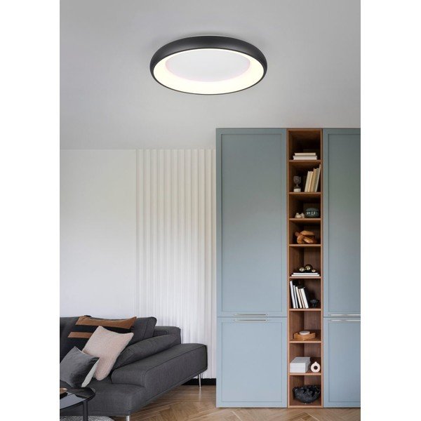 Čierne LED stmievateľné stropné svietidlo Cardona – Trio-image-1