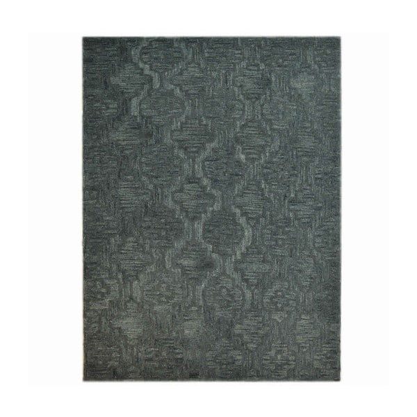 Tmavosivý vlnený koberec The Rug Republic Acura, 230 x 160 cm