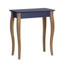 Grafitovosivý konzolový odkladací stolík Ragaba Console, dĺžka 65 cm