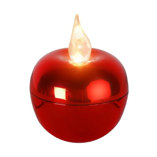 LED sviečka Best Season Red Apple, 5 cm