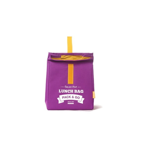Taška na desiatu Pack & Go Lunch Large Violet