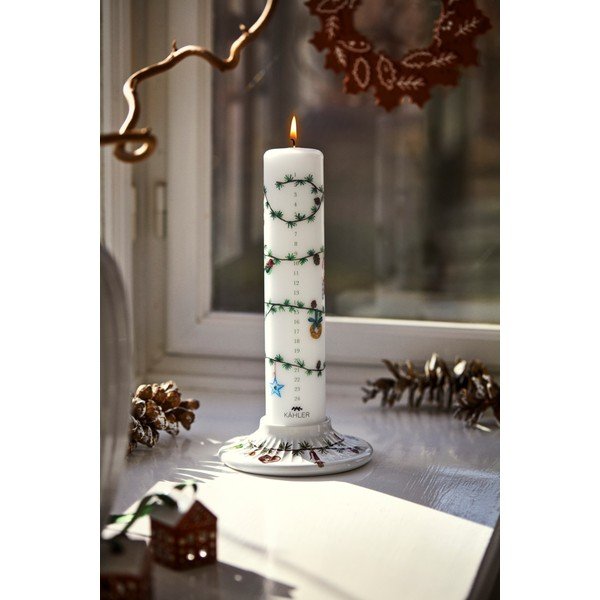 Sviečka s vianočným motívom Hammershøi Christmas – Kähler Design-image-1