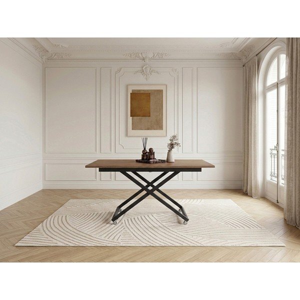 Konferenčný stolík v prírodnej farbe 80x120 cm Diana – Bobochic Paris-image-3