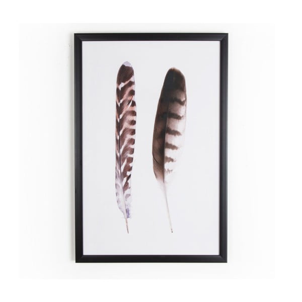 Obraz Graham & Brown Feather Couple, 40 × 60 cm