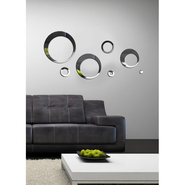 Dekoratívne zrcadlo Round Retro, 120 × 60 cm-image-1