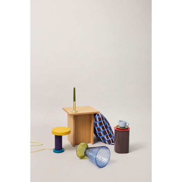 Sklenená ručne vyrobená váza Abyss - Hübsch-image-4