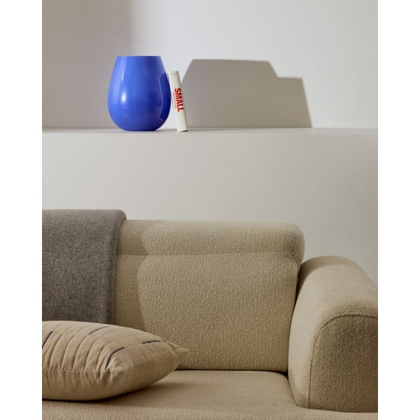 Modrá sklenená váza (výška 26 cm) Kelse – Kave Home-image-2