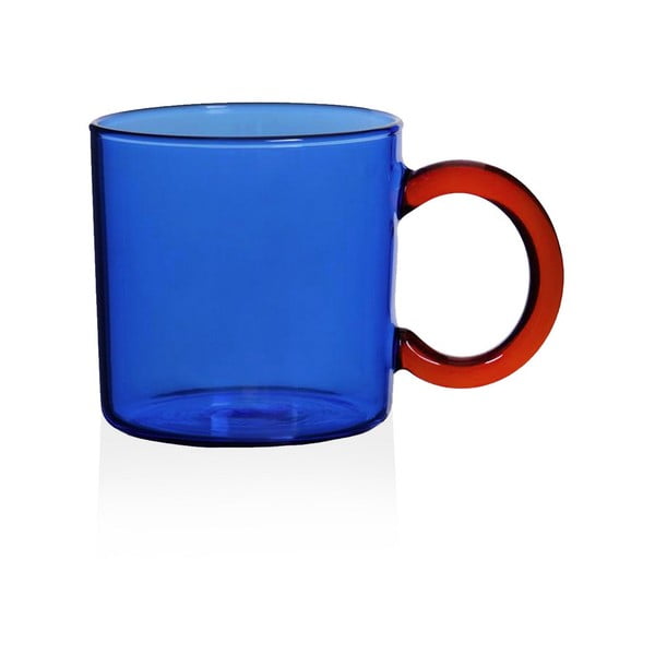 Modrý sklenený hrnček 300 ml – Hermia