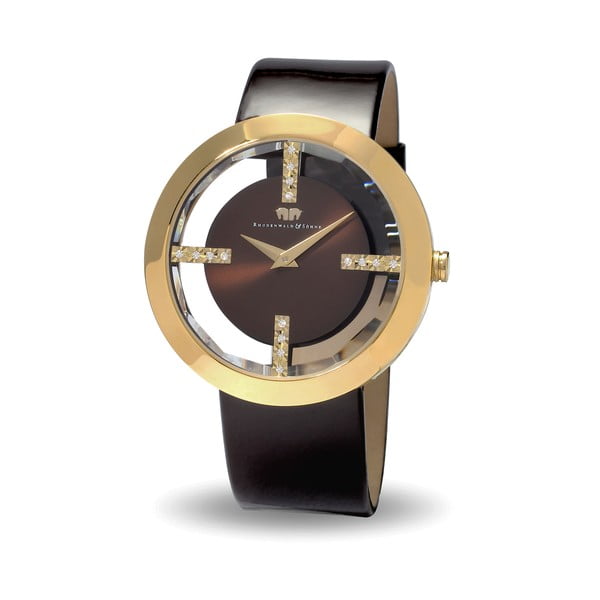 Dámske hodinky Rhodenwald & Söhne Lucrezia Brown/Gold