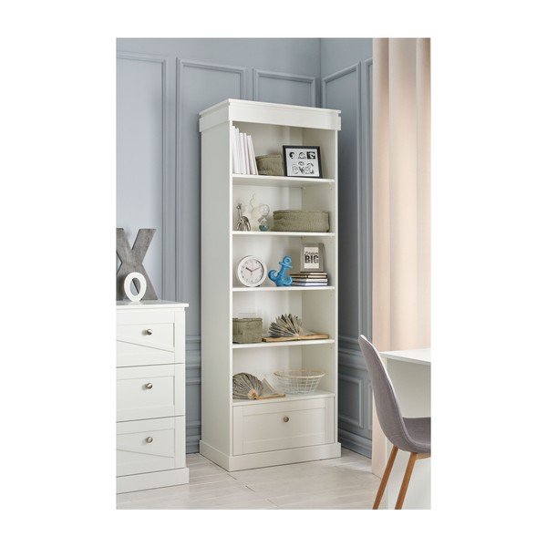 Biela detská skriňa Pinio Marie, výška 205 cm-image-2