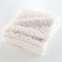 Krémová deka z umelej kožušiny 220x240 cm Mouton – douceur d'intérieur