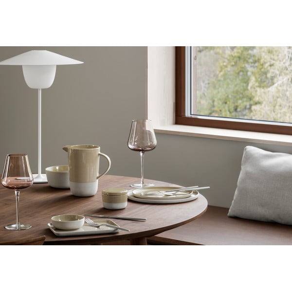 Svetlosivý vonkajší vankúš Blomus Grow, 38 x 38 cm-image-1